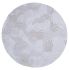 vloerkleed coral 9228 oyster white rond 240cm