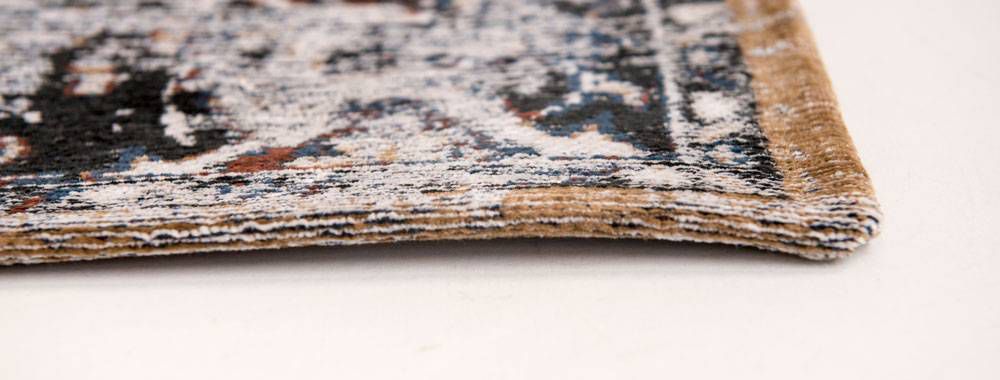 vloerkleed louis de poortere heriz antiquarian divan blue 140cm x 200cm