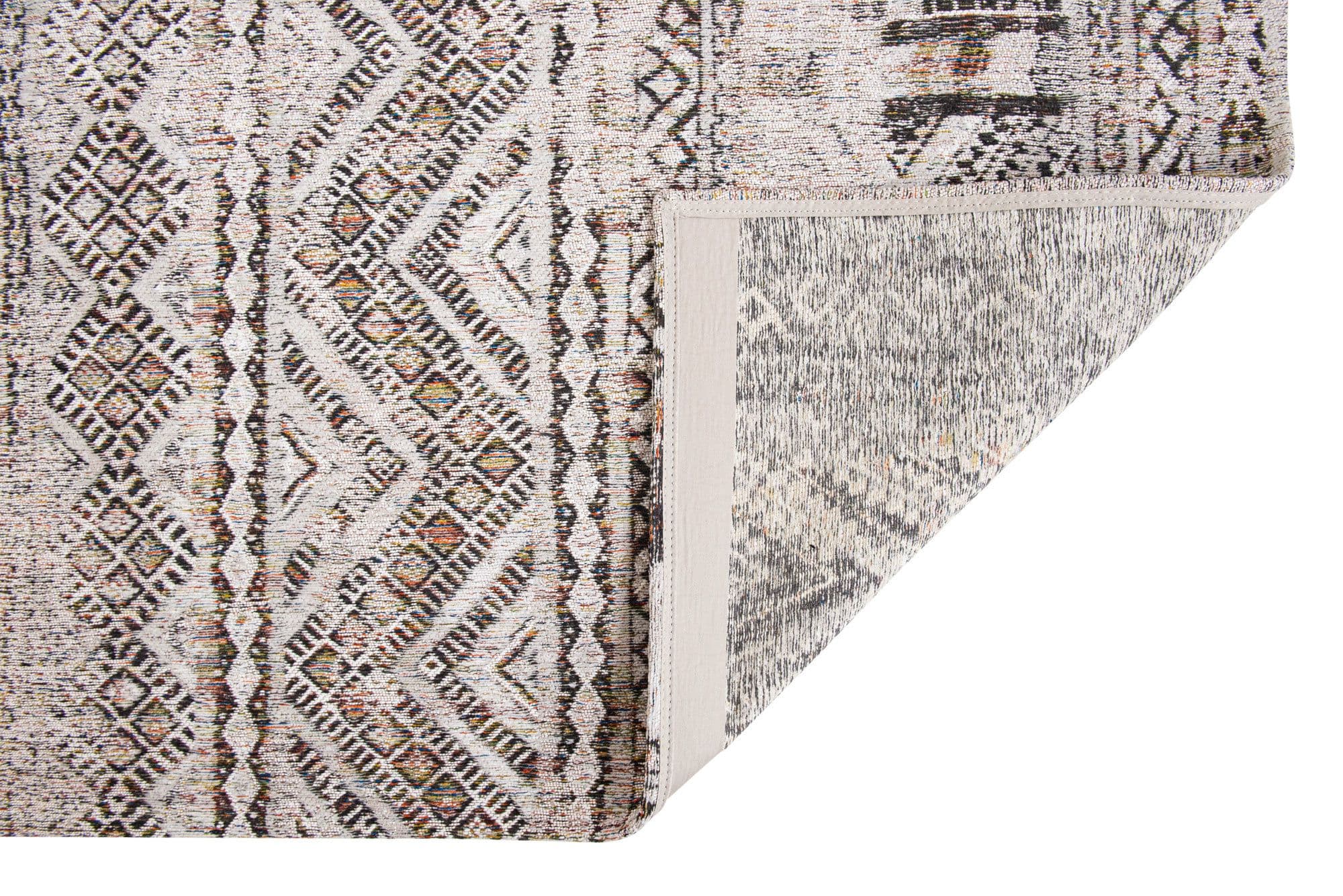 vloerkleed louis de poortere kilim antiquarian medina white 140cm x 200cm