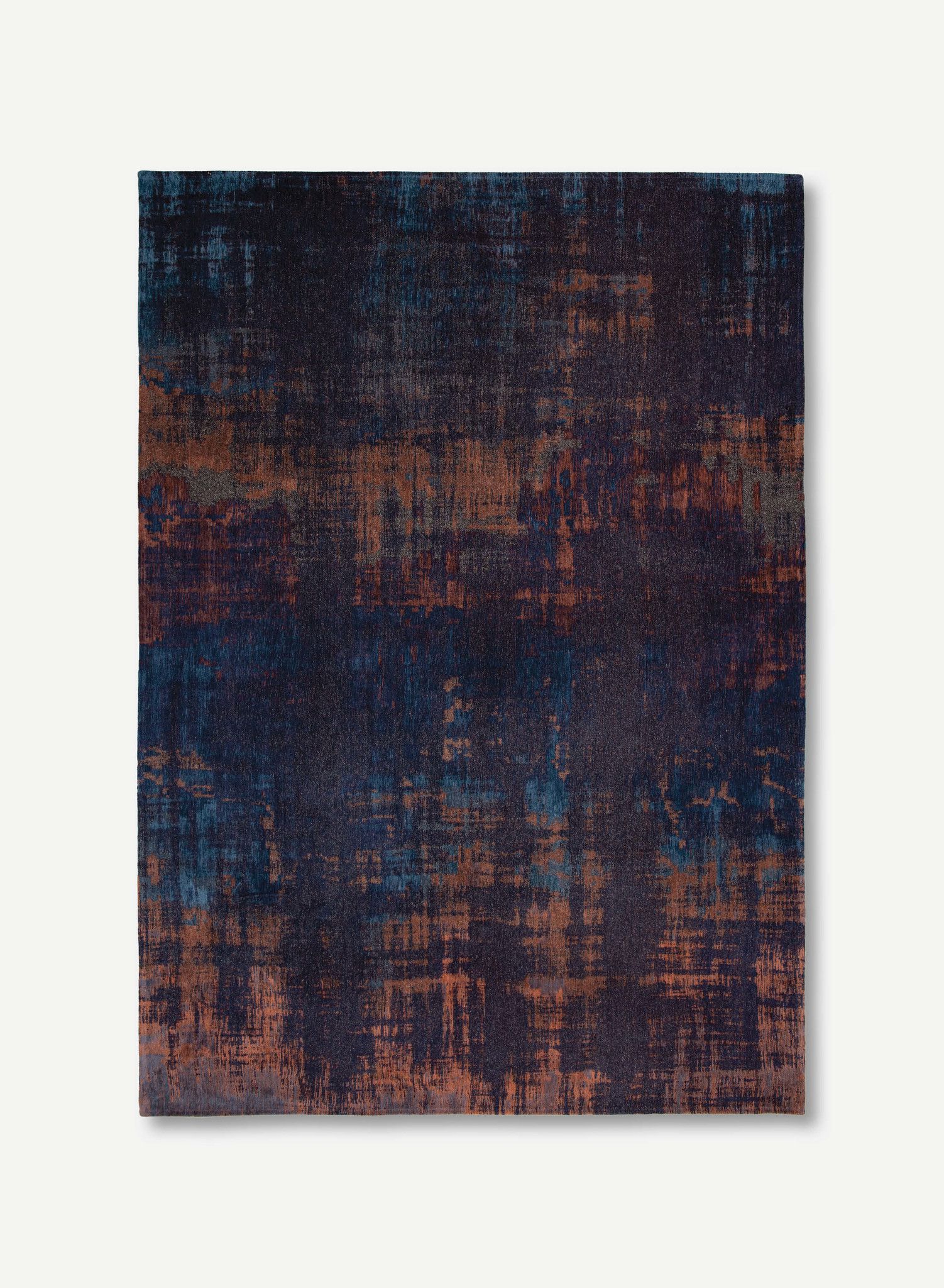 vloerkleed louis de poortere venetian dust sunset blue 140cm x 200cm