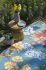 wedgwood vloerkleed saphire garden teal outdoor 438708 140x200